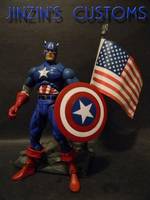 Captain America 90's Version (Marvel Legends) Custom Action Figure