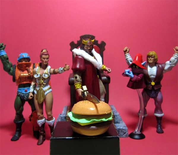 Burger King (Mascots of the Universe) (Masters of the Universe) Custom  Action Figure