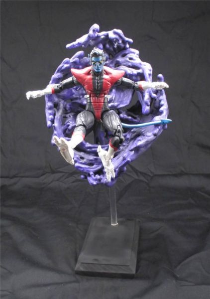 Nightcralwer with BAMF Base (Marvel Legends) Custom Action Figure