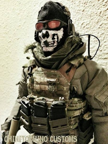 Simon Ghost Riley from Call of Duty Modern Warfare 2 - a figure by Easy &  SImple 