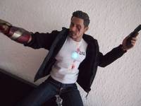 Iron Man 3 Mechanic Ton Stark (Iron Man) Custom Action Figure
