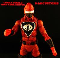 Cobra DIABLO Hiss Tank Driver (G.I. Joe) Custom Action Figure