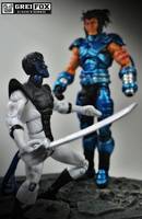 X Force Nightcrawler (Marvel Legends) Custom Action Figure