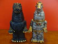 Dai-Kaiju & Mecha-Dai-Kaiju Salt & Pepper Shaker Set No.1 (Misc) Custom Other