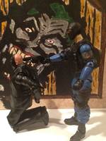 Arkham Origins S.W.a.T. Guy (Batman - Arkham Origins) Custom Action Figure