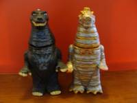 Dai-Kaiju & Mecha-Dai-Kaiju Salt & Pepper Shaker Set No.2 (Misc) Custom Other