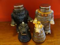 Dai-Kaiju & Mecha-Dai-Kaiju Salt & Pepper Shaker Set No.2 (Misc) Custom Other