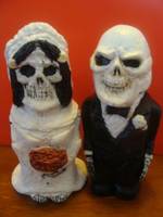 Skeleton Couple Salt & Pepper Shaker Set (Misc) Custom Other