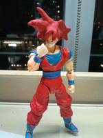 S.H.Figuarts Super Saiyan God Goku (Dragonball Z) Custom Action Figure