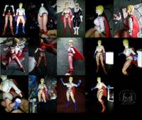 Custom Power Girl Six Inch Action Figure (DC Universe) Custom Action Figure