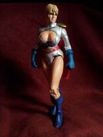 Custom Power Girl Six Inch Action Figure (DC Universe) Custom Action Figure