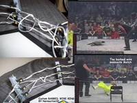 Tna Barbed Wire Wrestling Ring (Wrestling) Custom Action Figure