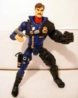 Officer Rex "Bowser" Pointer (C.O.P.S.) Custom Action Figure