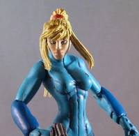 Zero Suit Samus (Metroid) Custom Action Figure