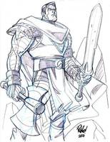 Medieval/fantasy  COLOSSUS (Marvel Legends) Custom Action Figure