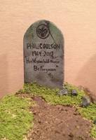 Phil Coulson with Gravesite Base (Marvel) Custom Action Figure