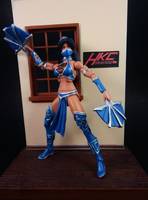 Mortal Kombat 9 Kitana (Removable Mask) (Mortal Kombat) Custom Action Figure
