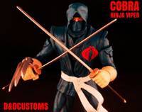Cobra Ninja Viper (G.I. Joe) Custom Action Figure