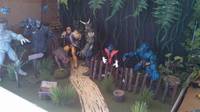 Dangerous Forest Path (Marvel Legends) Custom Diorama / Playset