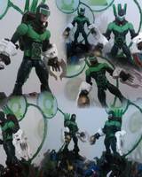 "GLX"  (Green Lantern X-Treme) (Green Lantern) Custom Action Figure