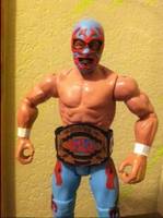 Dos Caras Jr. (Alberto Del Rio) (Rodriguez) (Wrestling) Custom Action Figure