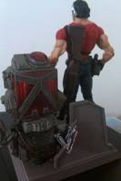 Tom Strong (Strange)  Vs.  the Mechanized Alien Brains from Dimention "Z" (Original) Custom Action Figure