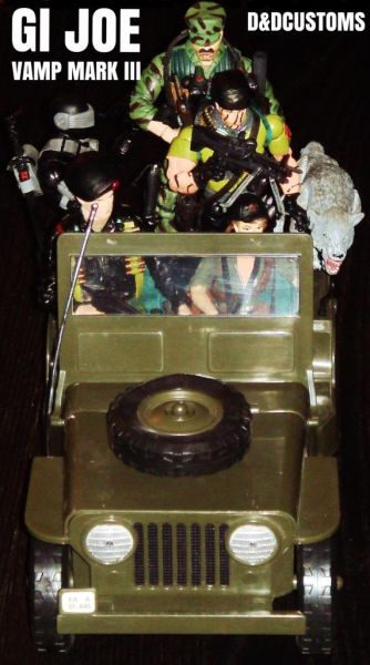 Vamp Mark III Jeep (G.I. Joe) Custom Vehicle