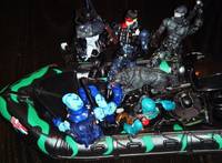 Night Stealth Raft (G.I. Joe) Custom Vehicle