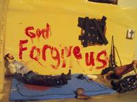God Forgive Us Diorama (Walking Dead) Custom Diorama / Playset