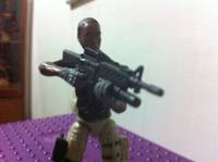 Lt. Col. James Rhodes (Iron Man) Custom Action Figure