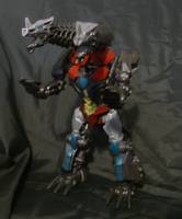 Transformers Generations Prime G1 Monsterbot Beast Hunters Doublecross (Transformers) Custom Action Figure