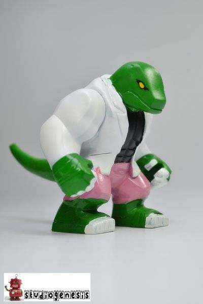 custom lego spider man lizard