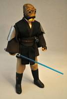 Aqualish Jedi (Clone Wars) (Star Wars) Custom Action Figure