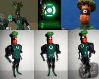 JLU GL Medphyll (Justice League Unlimited) Custom Action Figure