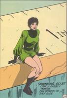 SHRINKING VIOLET Salu Digby Legion of Super-Heroes Member (DC Universe) Custom Action Figure