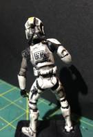 Zombie Clone Pilot (Star Wars Clone Wars) Custom Action Figure