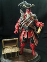 Deadpool aka Commodore Wilson (Assassin's Creed) Custom Action Figure