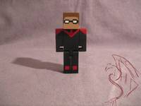 Injustice Nightwing (Minecraft) Custom Action Figure