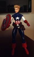 Carol Danvers as Captain America (Marvel Universe) Custom Action Figure