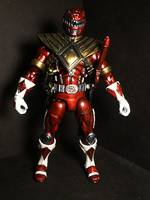 MMPR  Armored Red Dragon Ranger (Power Rangers) Custom Action Figure