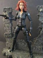 Black Widow with Working Holsters (Marvel Legends) Custom Action Figure