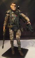 Nick Fury IV -Colonial Marine (Aliens) Custom Action Figure