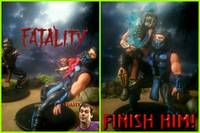 Mortal Kombat...Scorpion/Sub-Zero (Mortal Kombat) Custom Action Figure