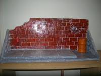 Street Fighter Alley (Street Fighter) Custom Diorama / Playset