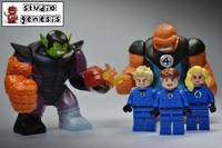 Super- Skrull (Lego) Custom Action Figure