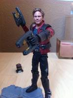 Star Lord Peter Quill (Guardians of the Galaxy) Custom Action Figure