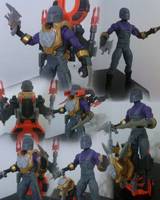 The Graymen  (LXG)  ,  H.G. Wells and the Time Machine (League of Extra-Ordinary Gentleman) Custom Action Figure