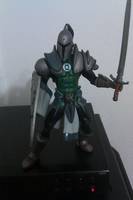 Saint George , the Emerald Knight (Green Lantern) Custom Action Figure