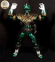 Custom Armored Mighty Morphin Green Ranger (Power Rangers) Custom Action Figure