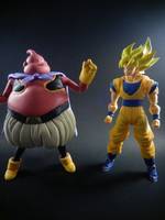 S.H Figarts Majin Buu (Dragonball Z) Custom Action Figure